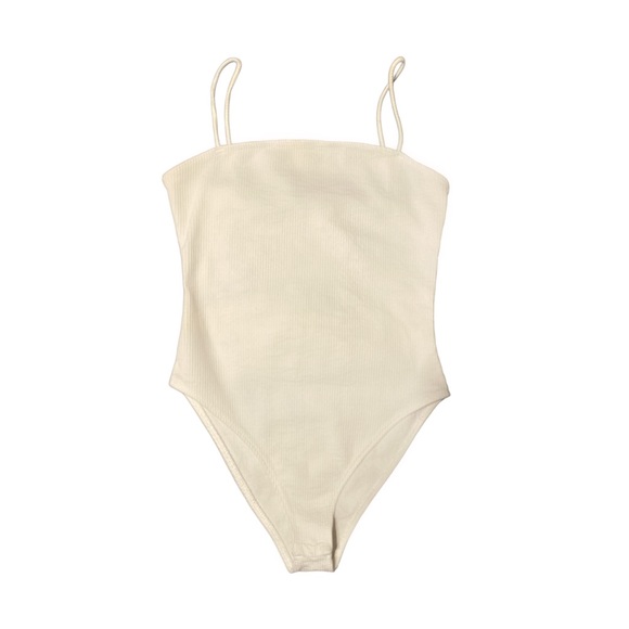Zara Tops Zara Ribbed Bodysuit Poshmark